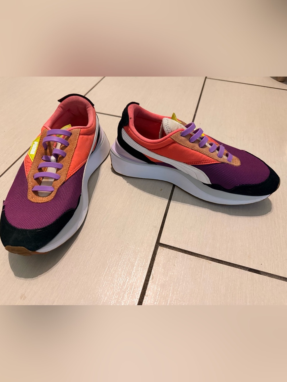 Puma Cruise Rider 375072-05 Multicolor Sneakers Women’s Size 9 - Picture 2 of 4